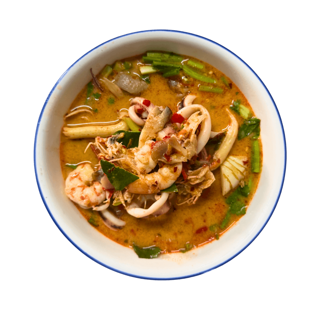 ต้มยำน้ำข้น กุ้ง/ปลาหมึก/ทะเล